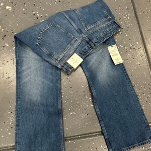 Zara straight Blue Denim Jeans